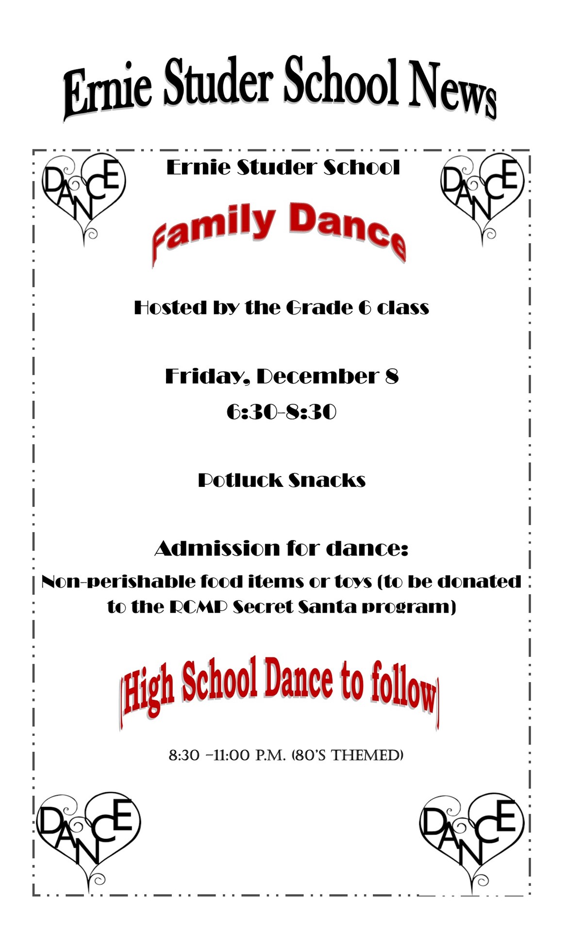 Newsletter December 1 pg. 1